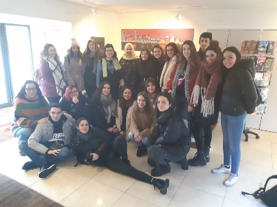 Foto grup a l'hotel dia 27 gener