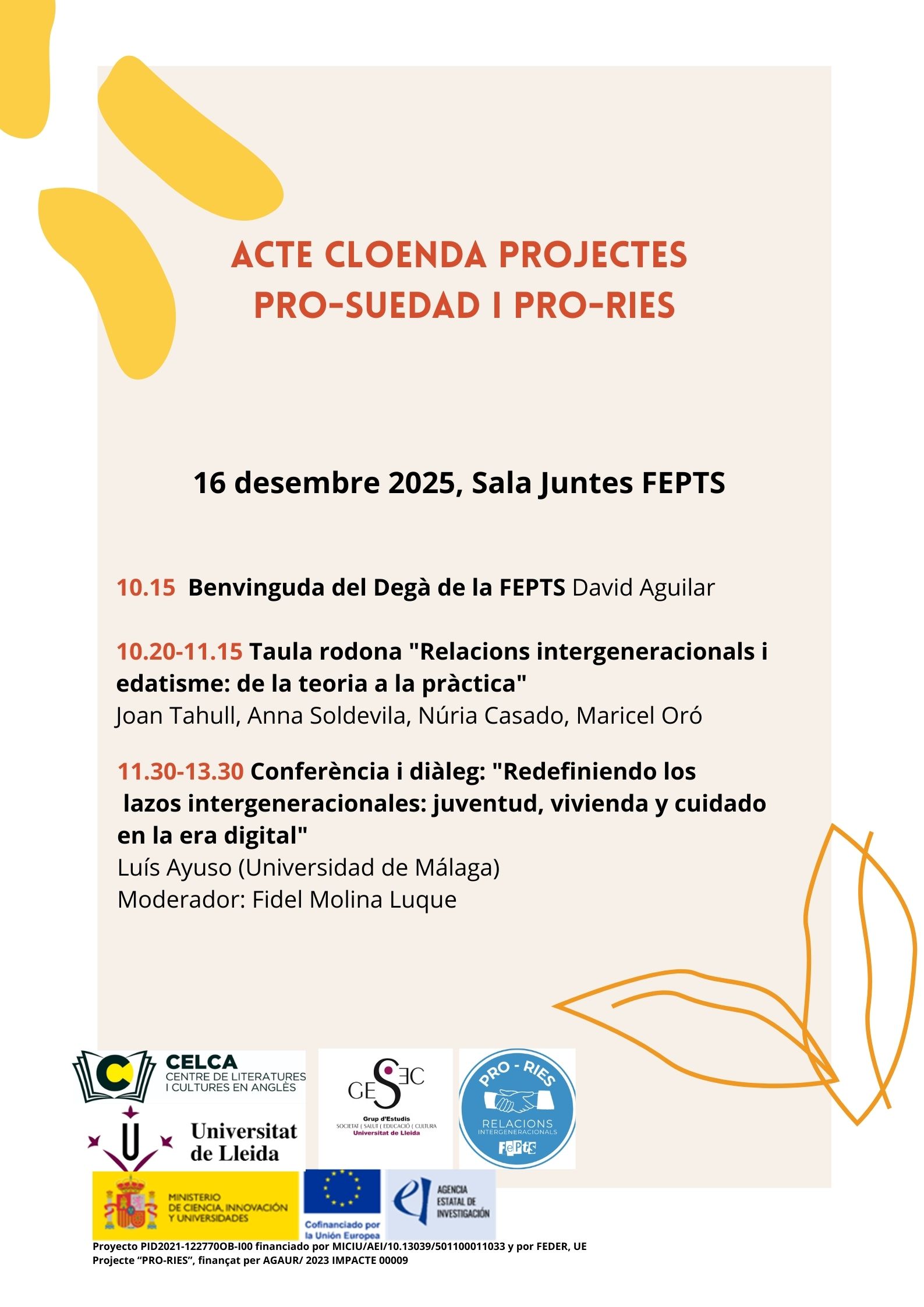 Jornada cloenda PROSUEDAD_CARTELL